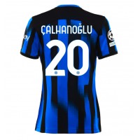 Dres Inter Milan Hakan Calhanoglu #20 Domaci za Žensko 2023-24 Kratak Rukav